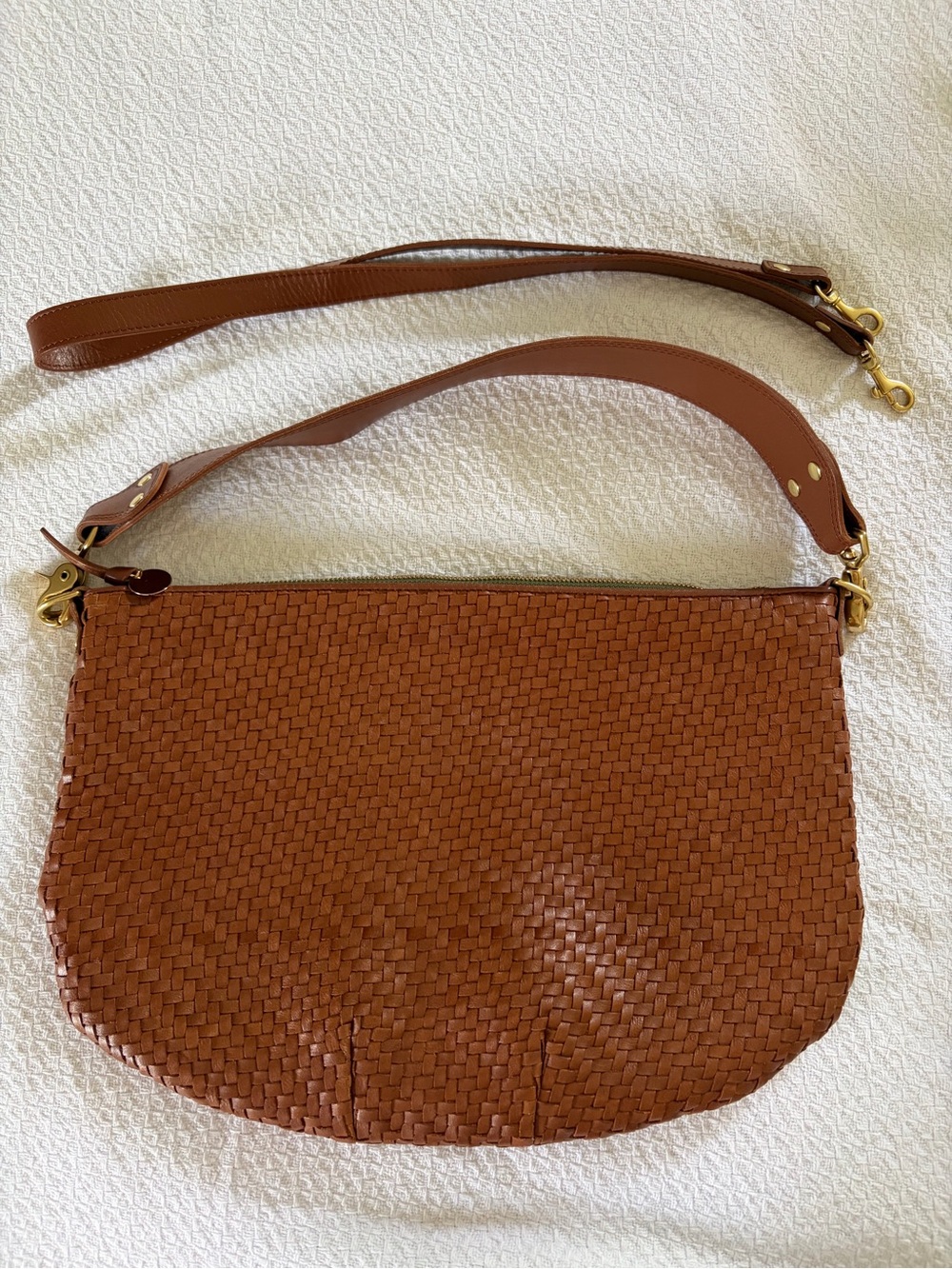 Clare V. Moyen Hazelnut Zig Zag - Picture 2 of 7